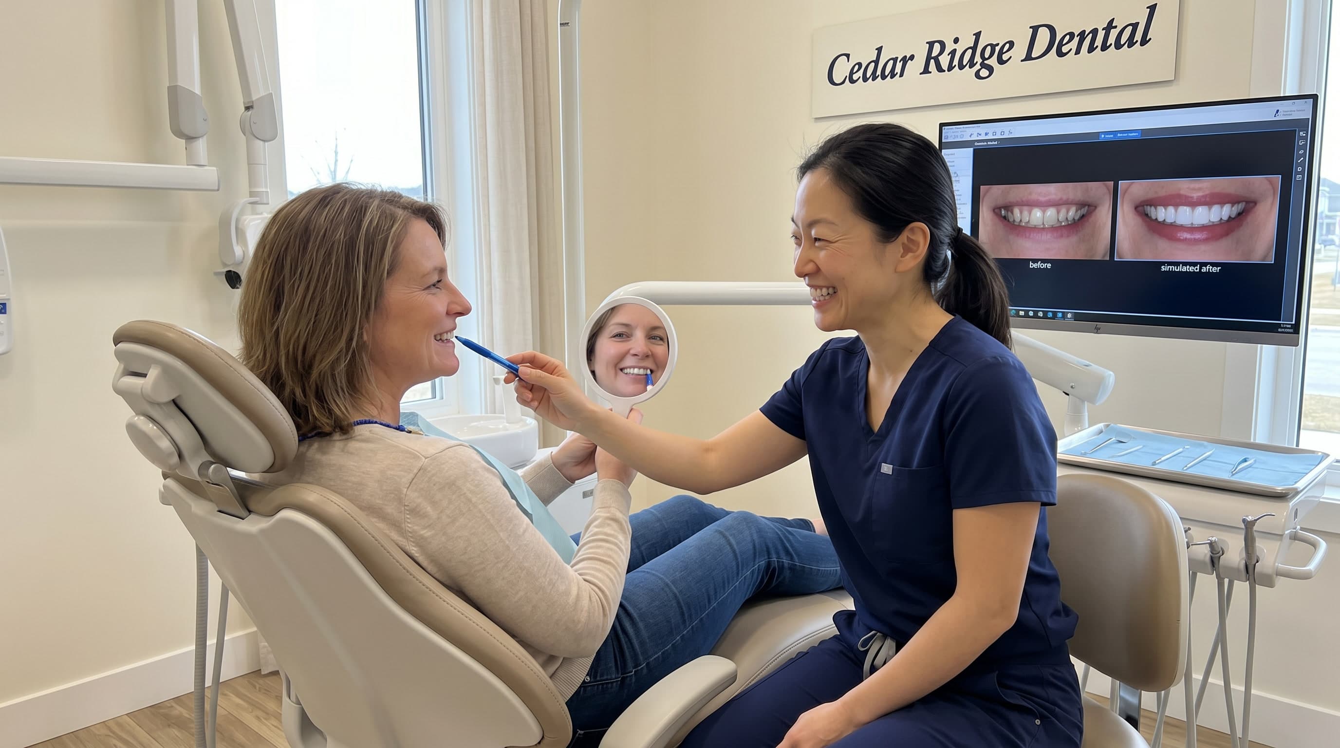 cosmetic dentistry case